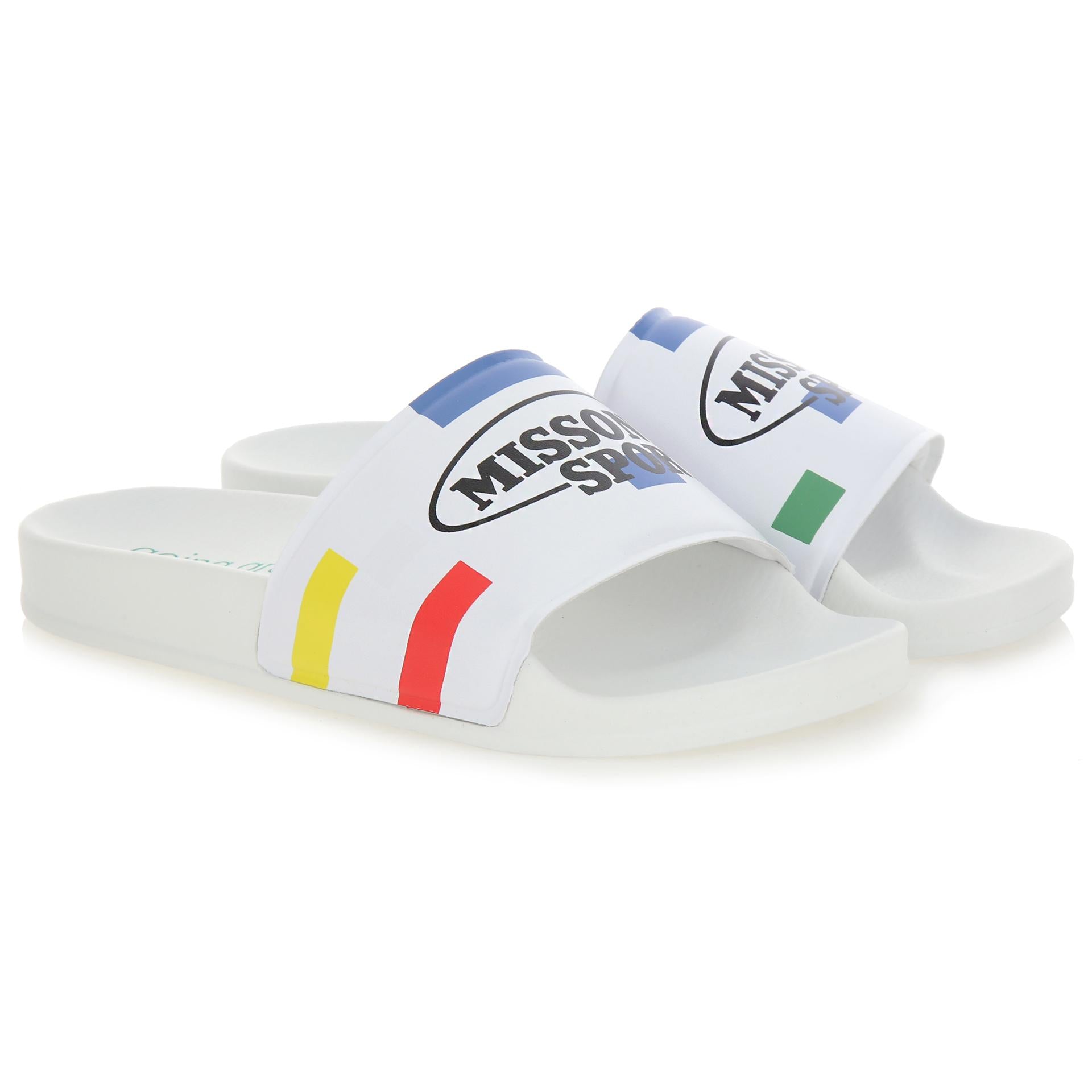 Sandali slides materiale riciclato SHMISPSP 200 ACBC X MISSONI 