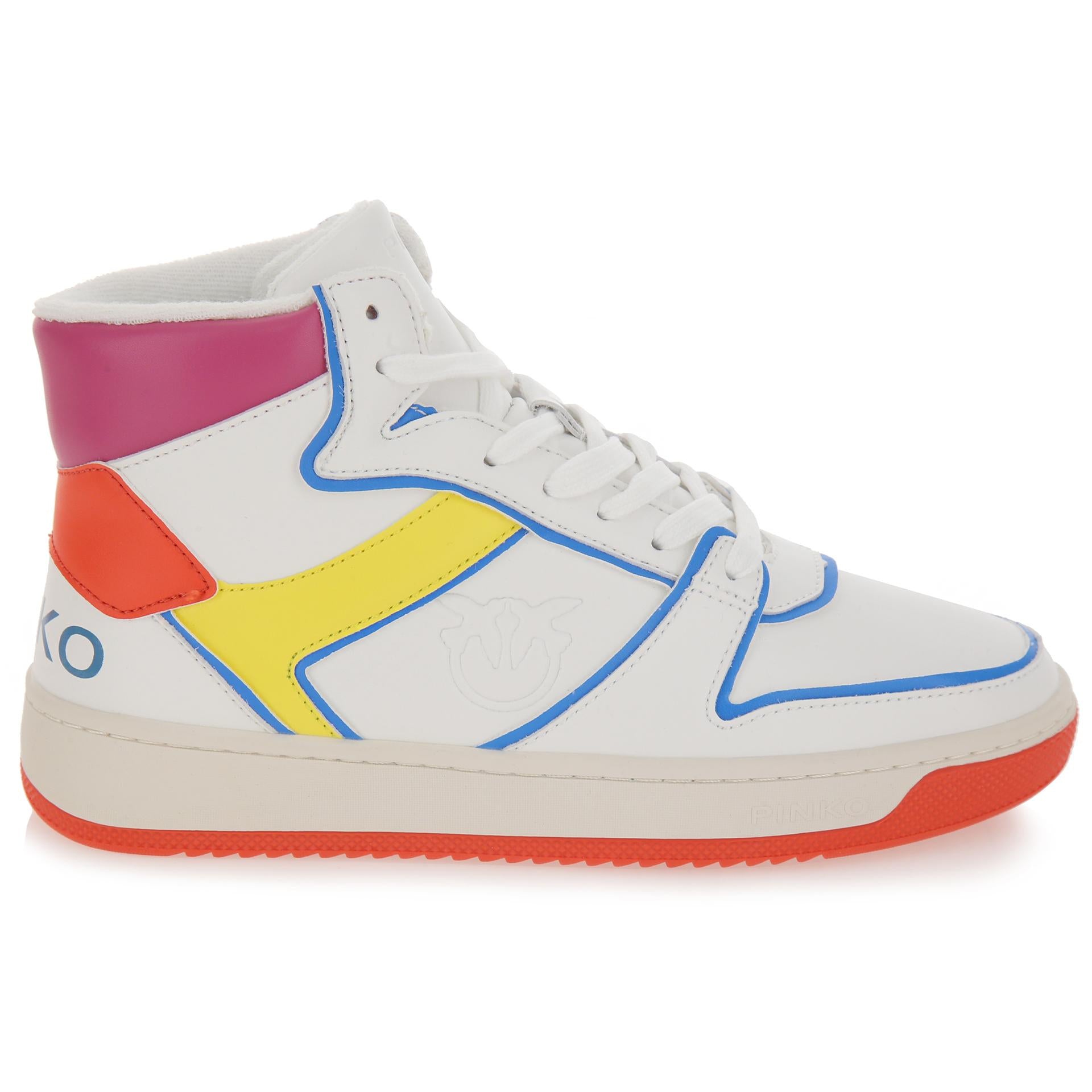 Eco-friendly high-top sneakers