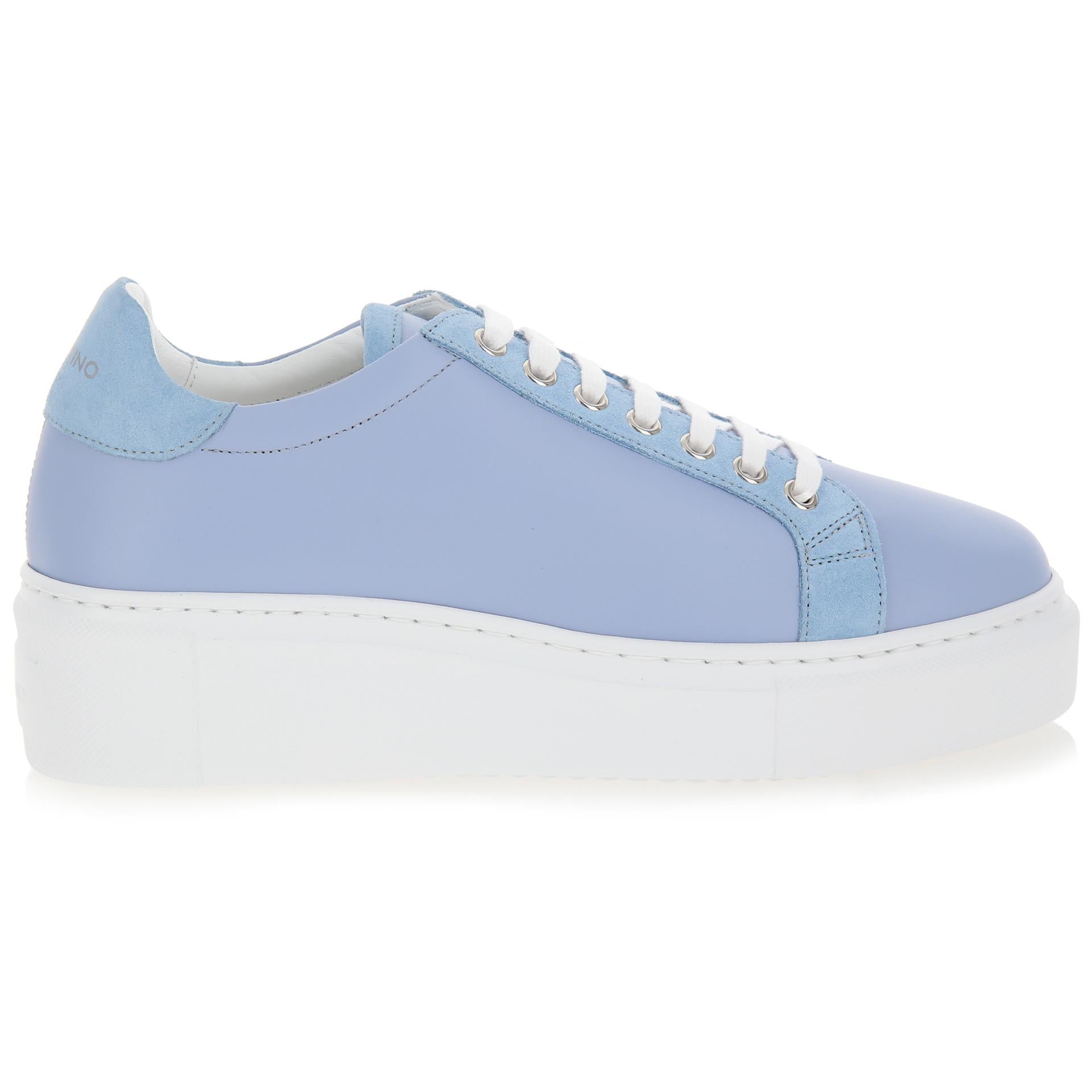 Sneakers platforn pelle