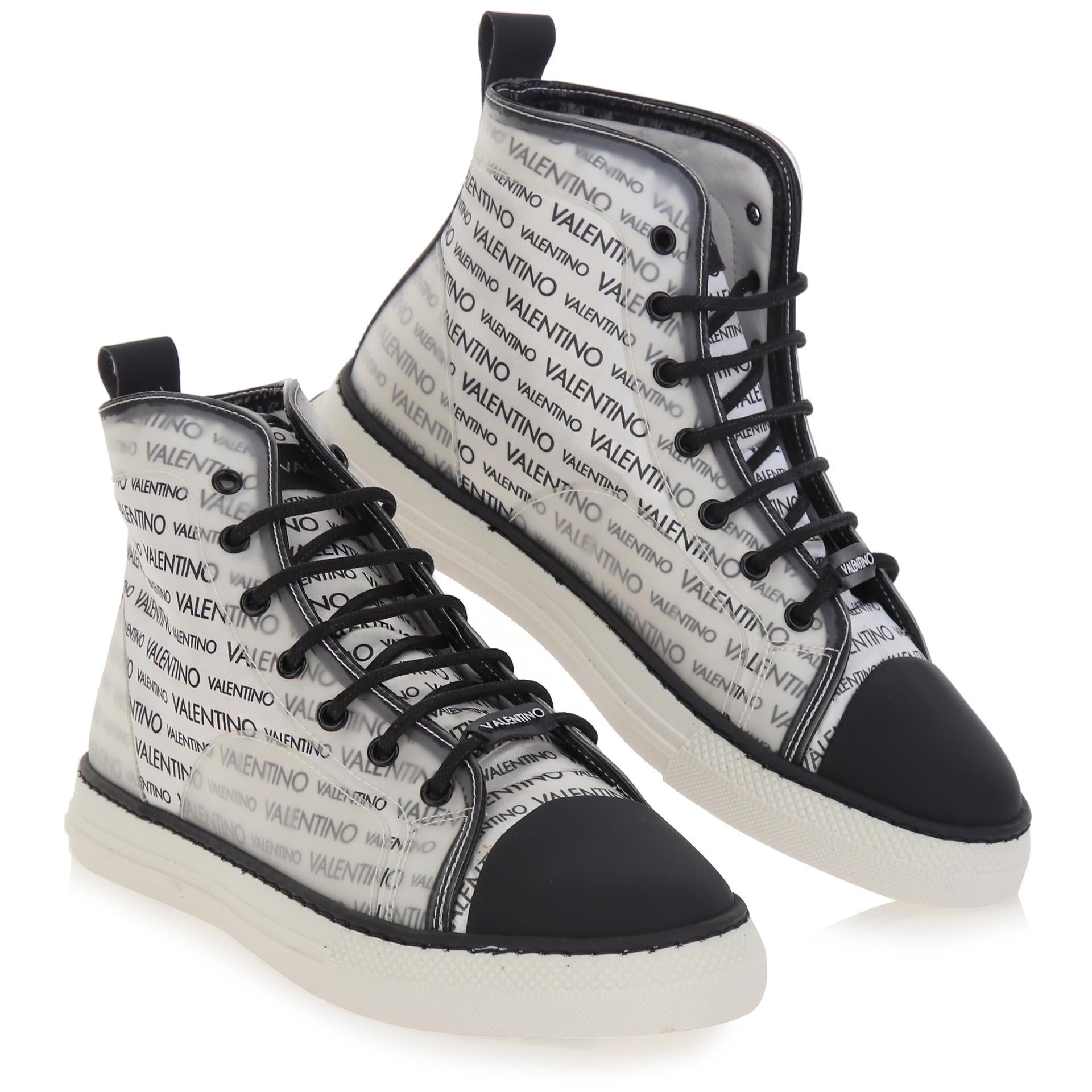 Sneakers alte tessuto signature