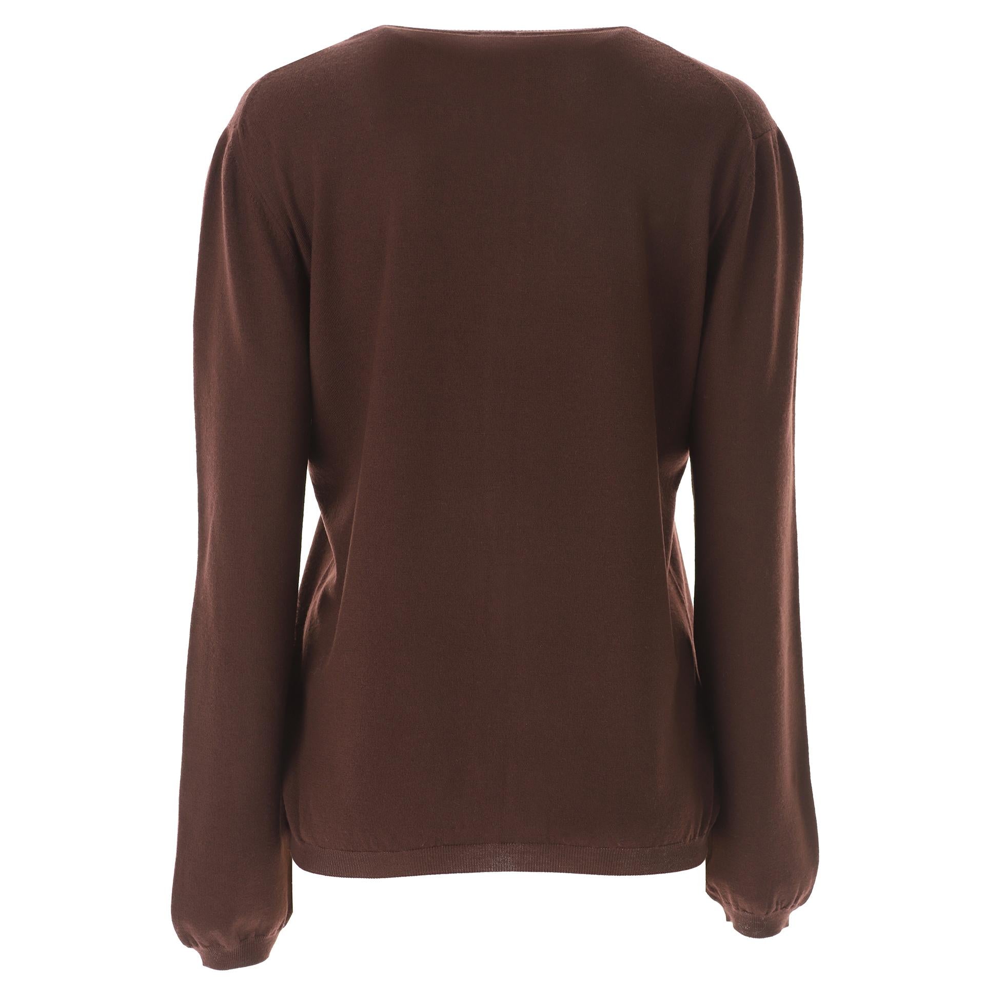 Wool cardigan