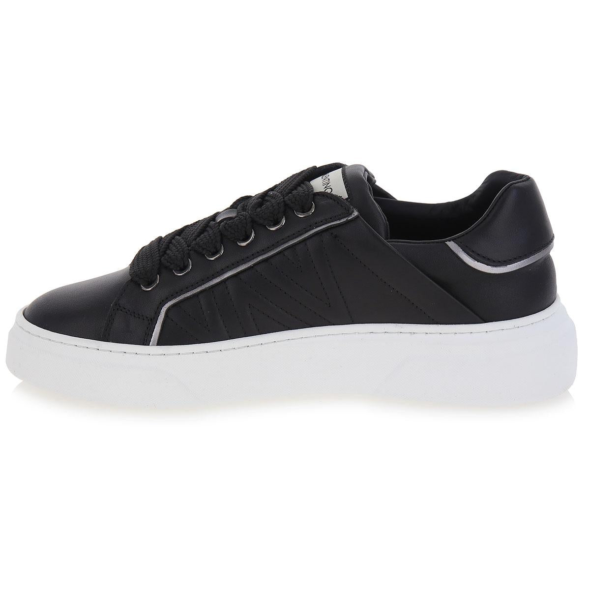 Sneakers Stunny pelle nera