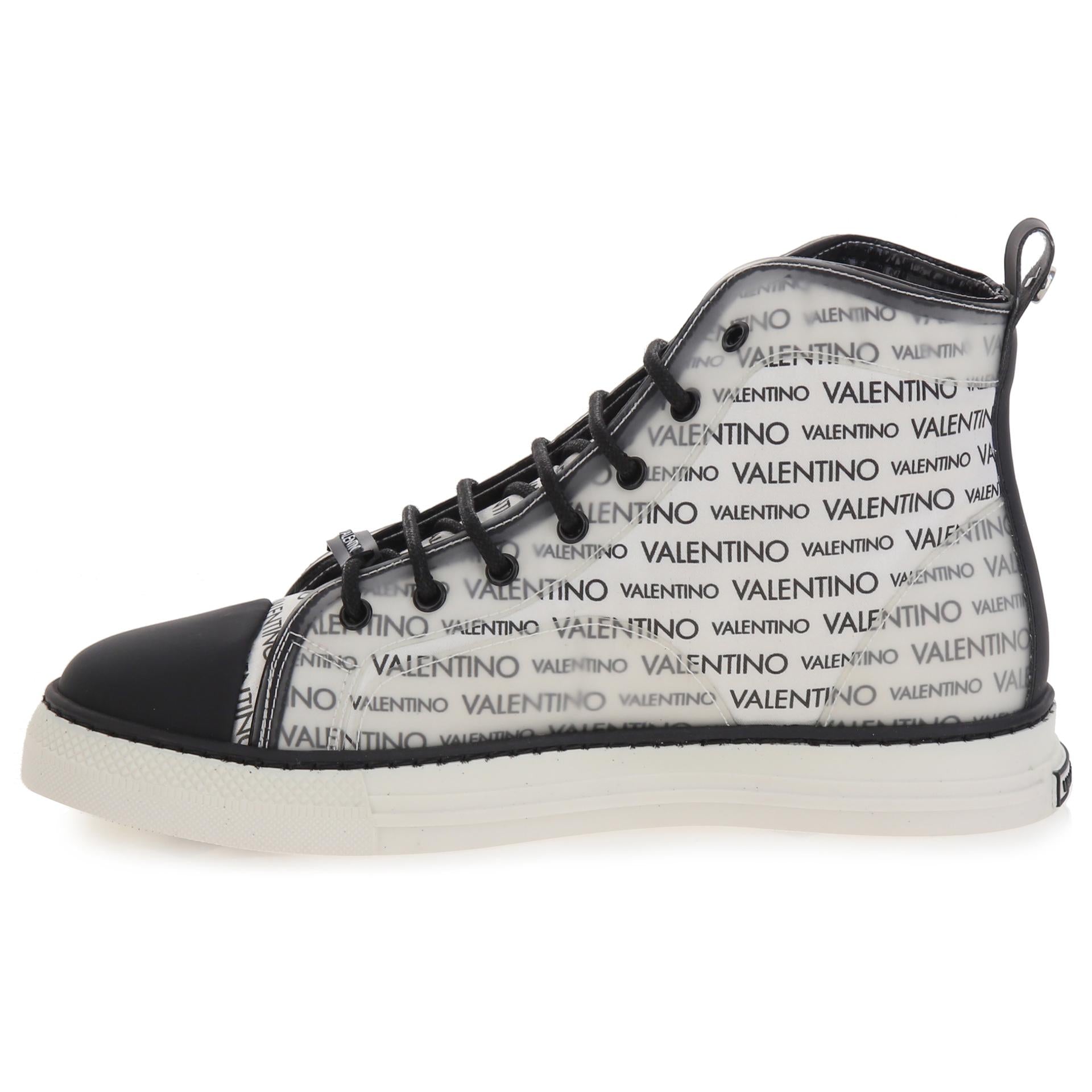 Sneakers alte tessuto signature