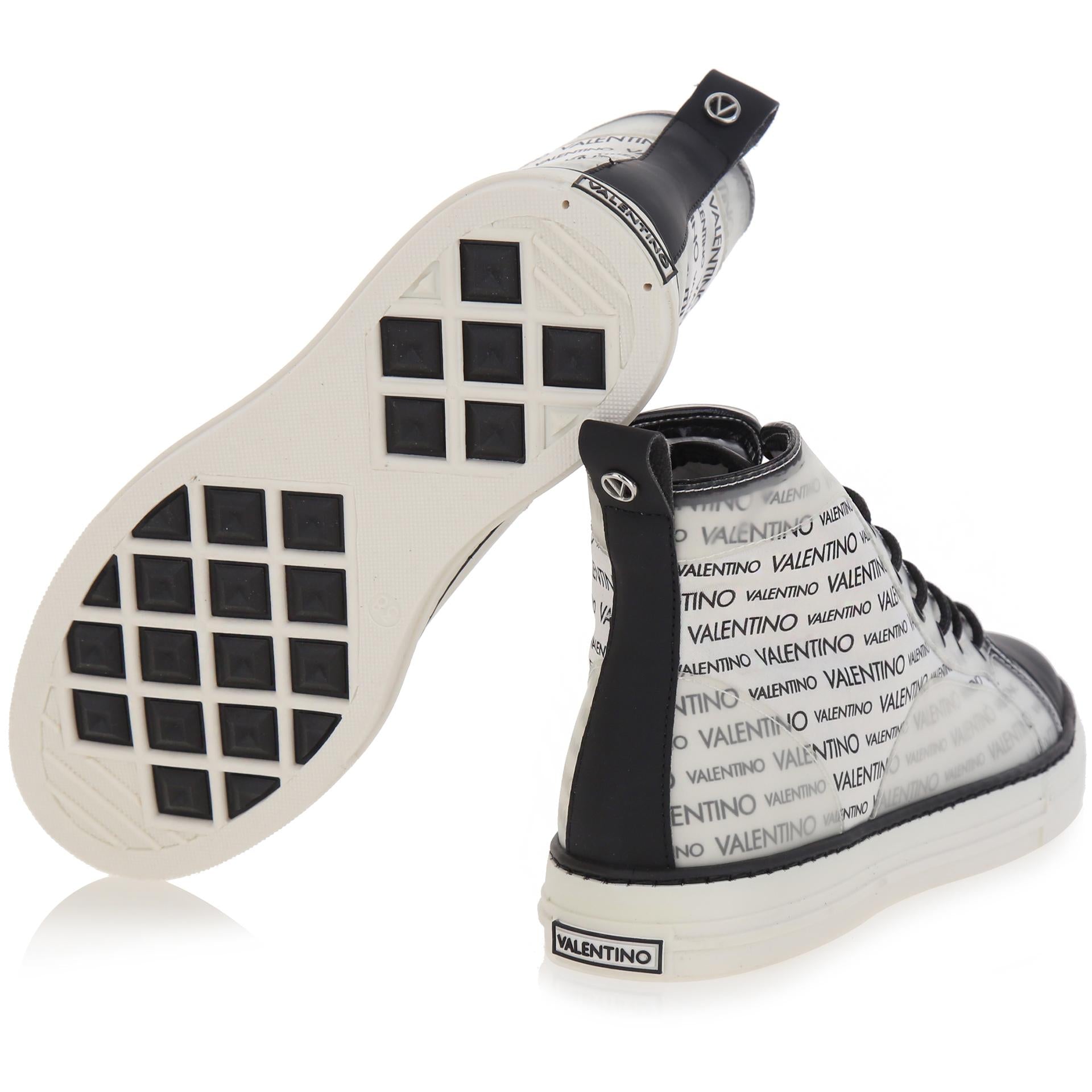 Sneakers alte tessuto signature