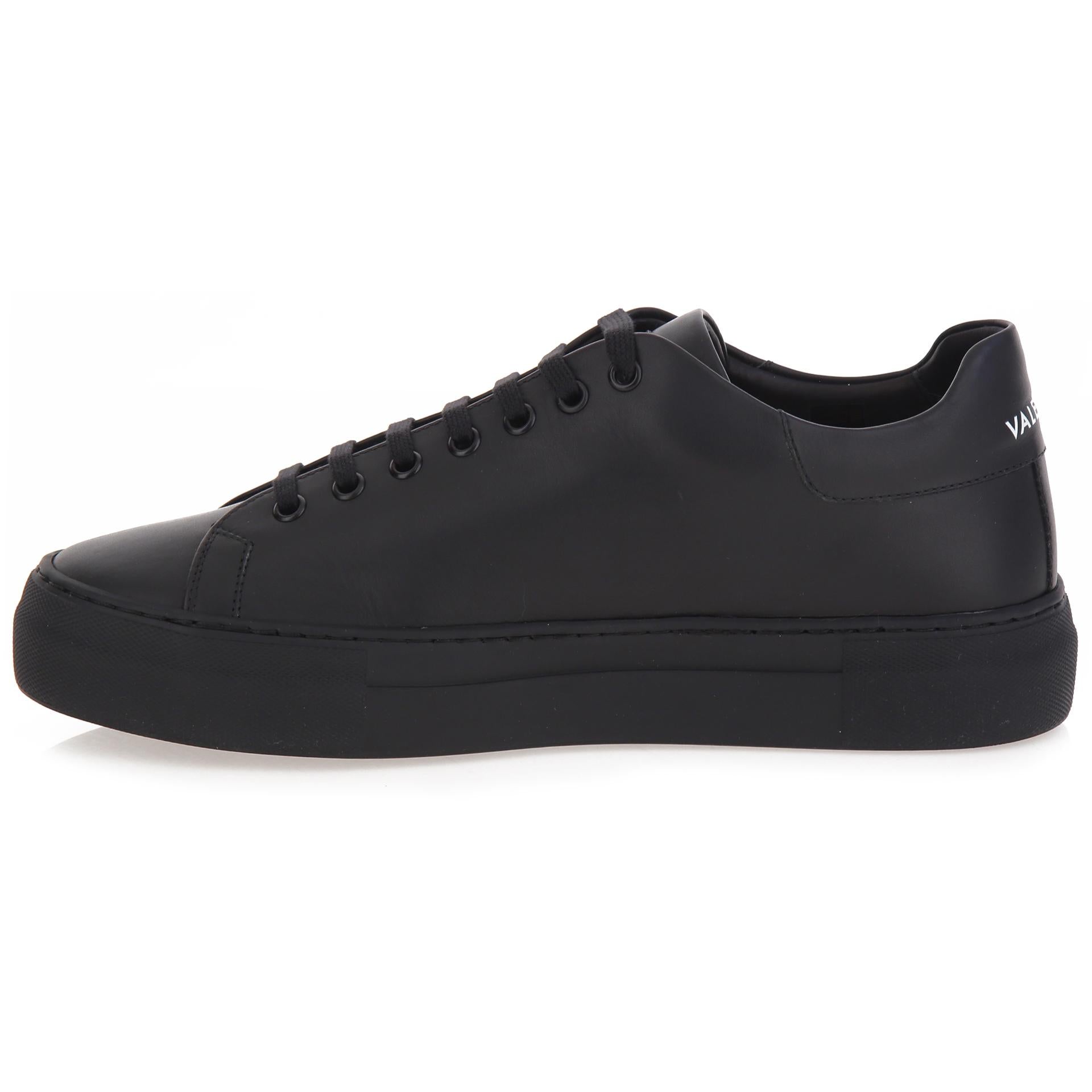 Sneakers pelle nera