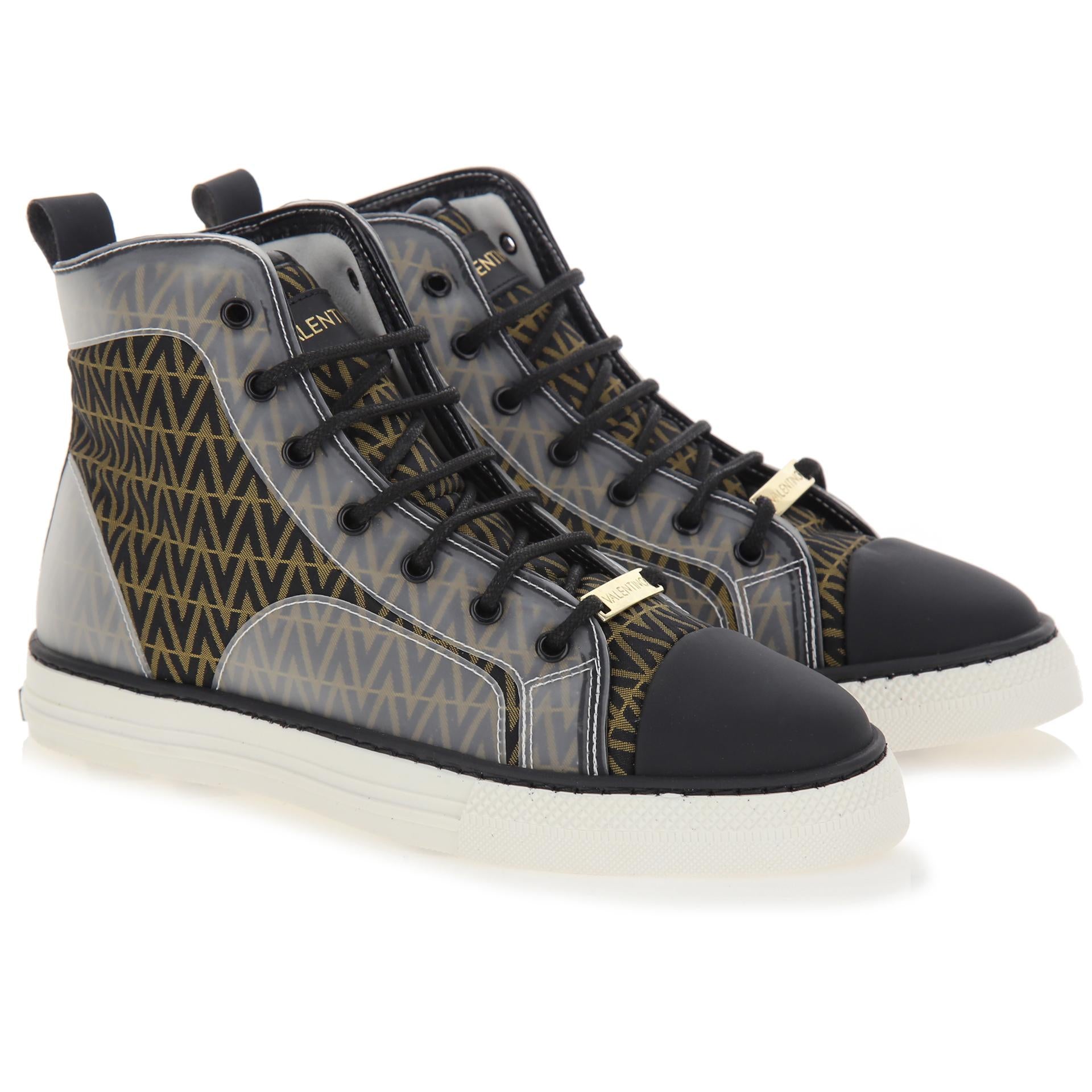 Sneakers alte tessuto signature