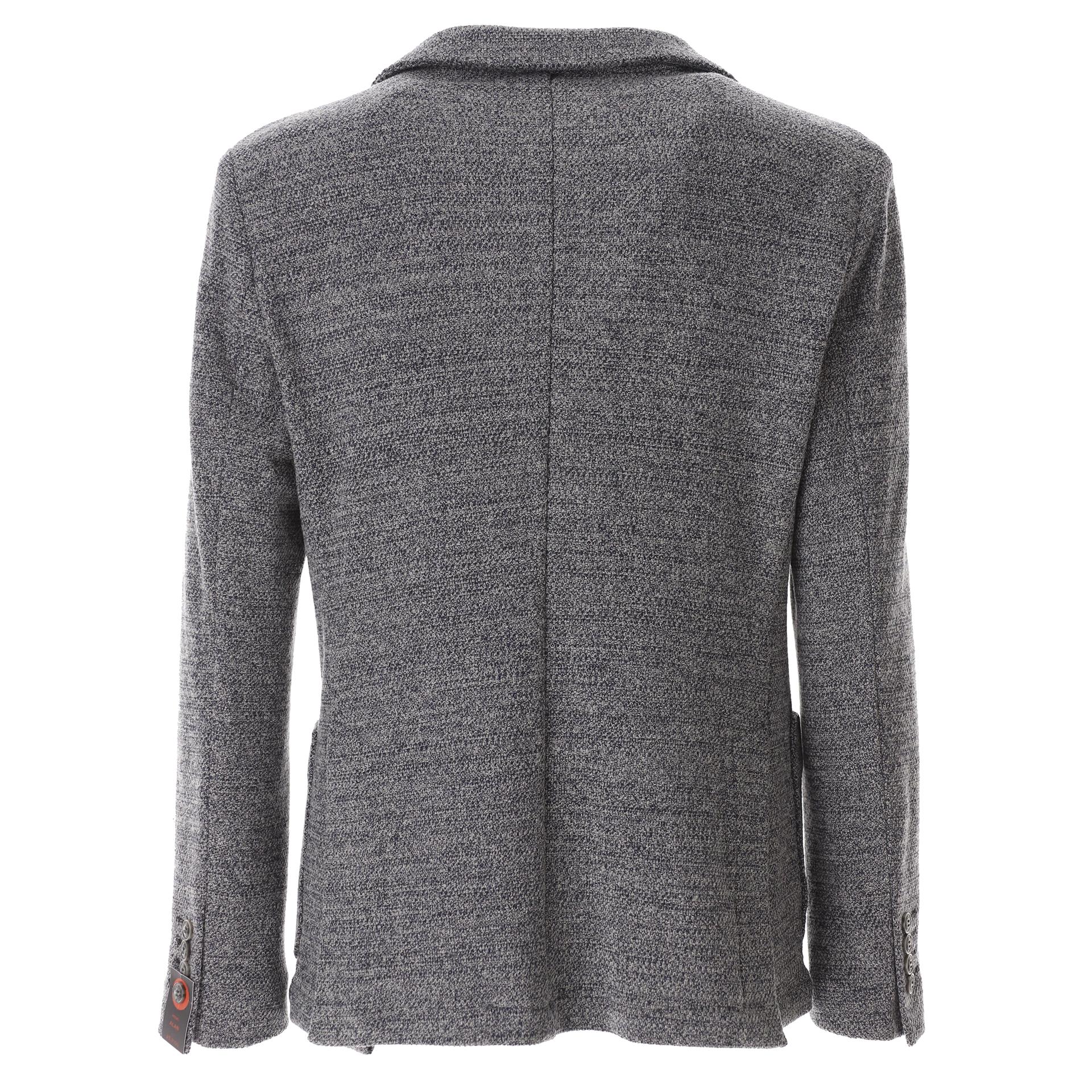 Casual single-breasted blazer