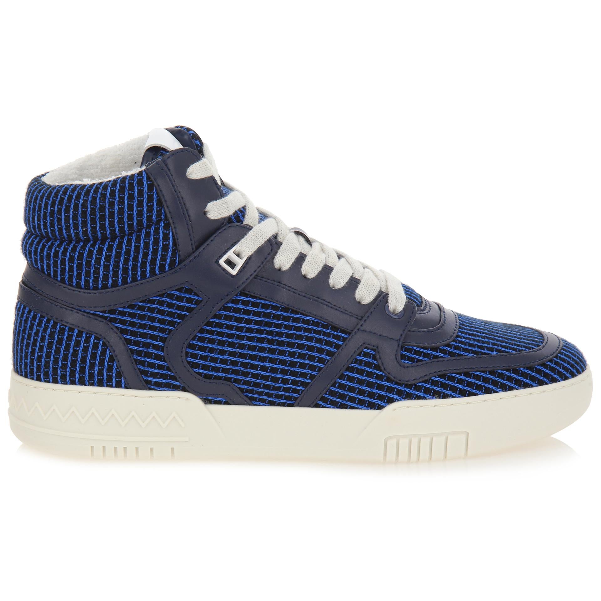 Sneakers alte tessuto riciclato