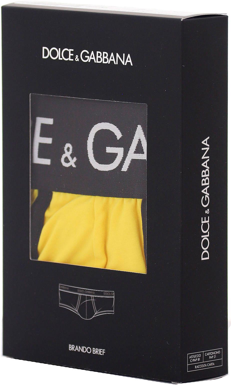 Slip cotone giallo