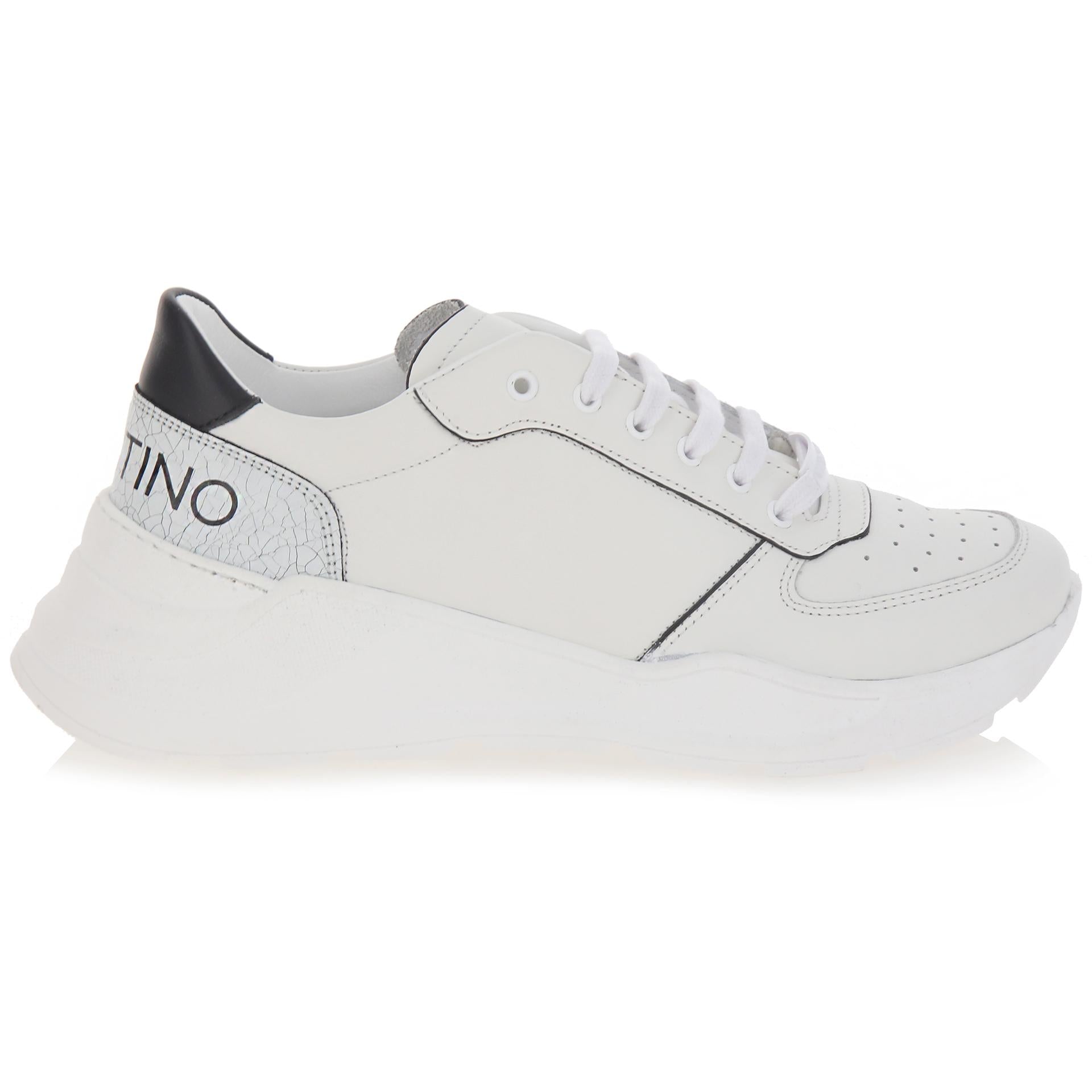 White sneakers and chunky sole