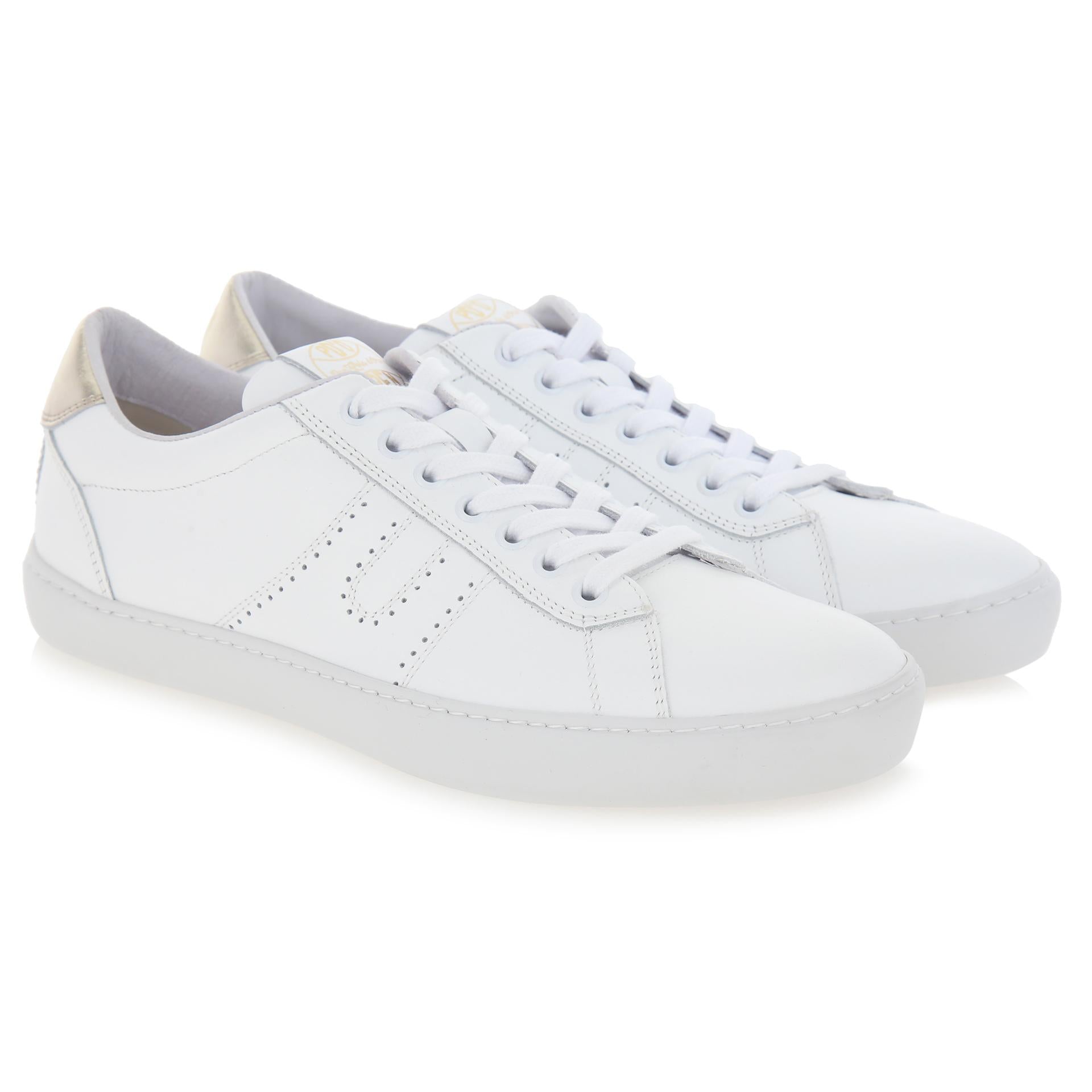 Sneakers pelle bianca
