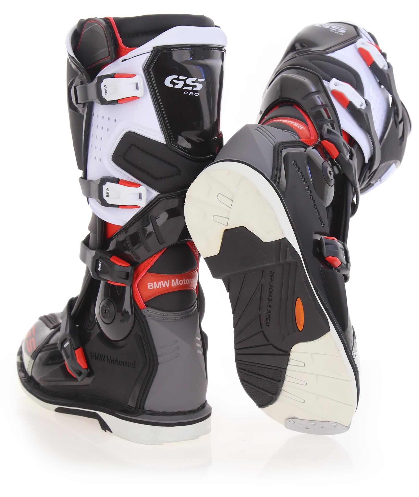 Botas GS PRO BMW Negro Blanco y Rojo